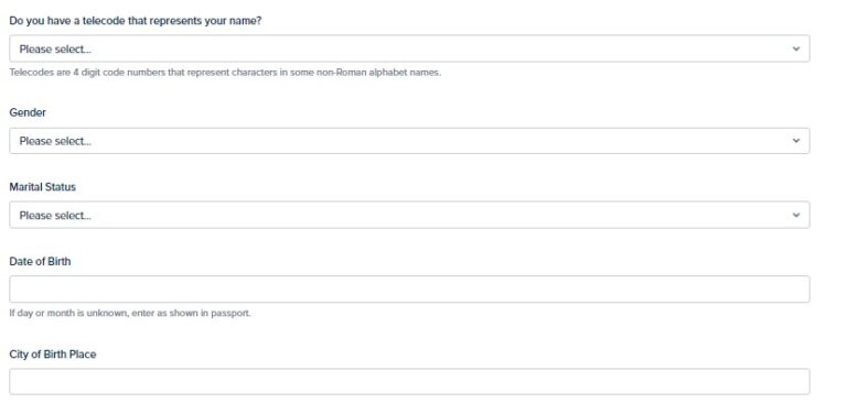 The B1/B2 visa application form - Visas For Future